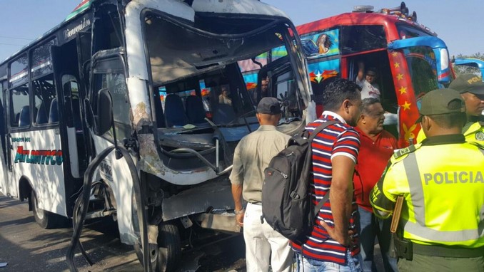 Accidente de tránsito en Malambo, Atlántico