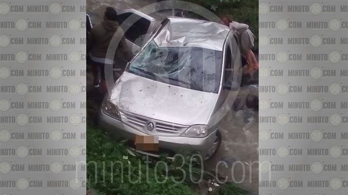 Accidente en quebrada La Loca de Bello.
