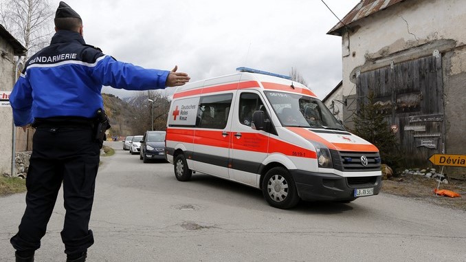 Ambulancia en Francia.