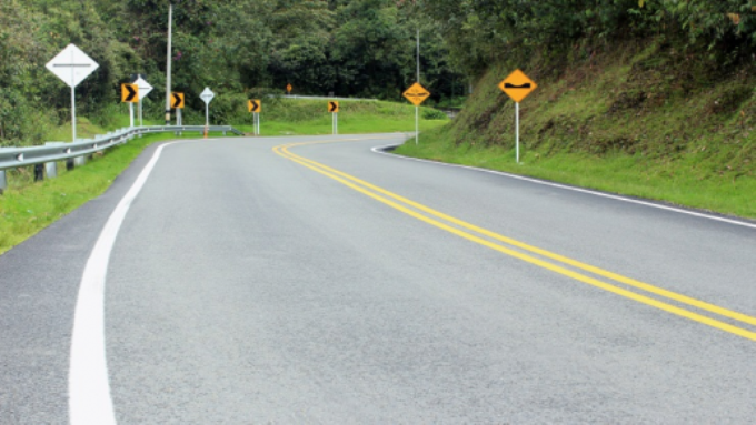 Vía La Pintada – Primavera,  primera Unidad Funcional terminada de los proyectos 4G