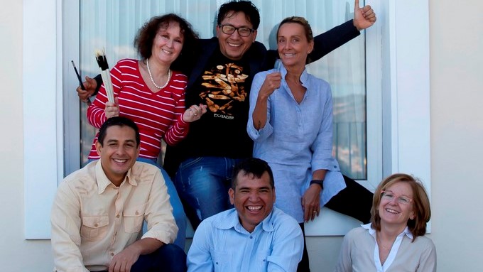 Artistas de España, Italia y Colombia expondrán en favor de niños hondureños