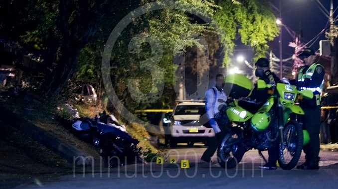 Asesinato de Motociclista en Bello.