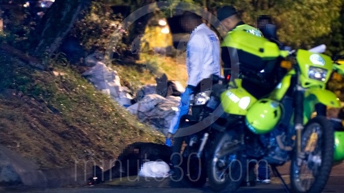 Asesinato de Motociclista en Bello.