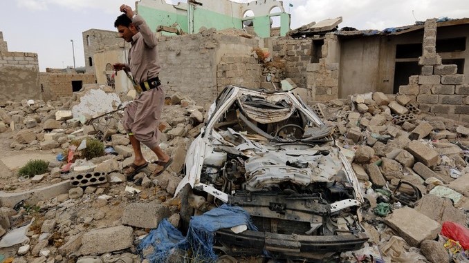 Bombardeo, atentado.