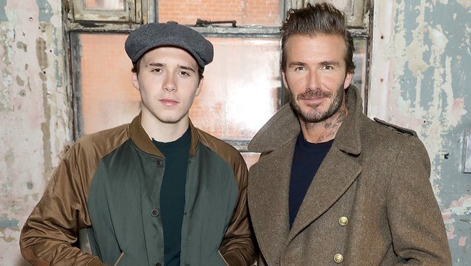 Brooklyn y Davod Beckham/ Tomada de Celespectaculos, _Kent_Curwen_