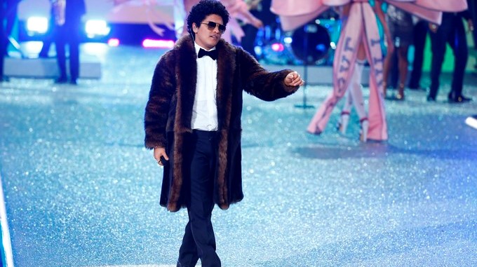 El cantante estadounidense Bruno Mars . EFE/Archivo