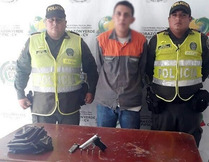 Capturado en Cali.