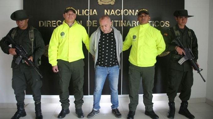 Captura de John Riley, alias 'el Inglés'.