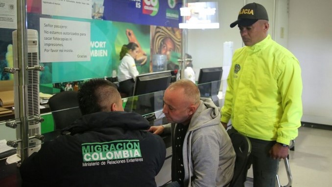 Captura de John Riley, alias 'el Inglés'.