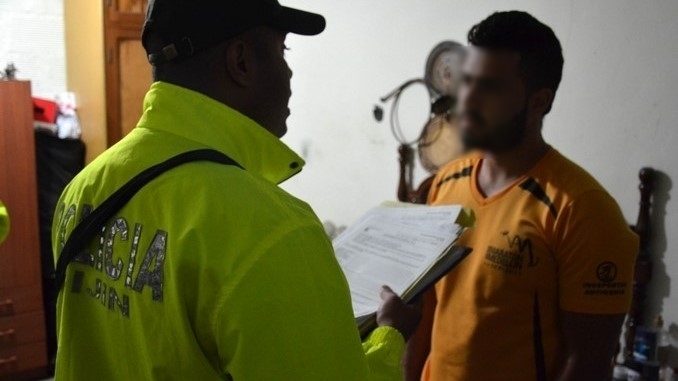 Capturados de la banda 'La Raya'.