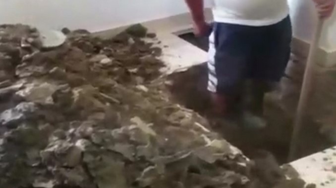 Casa volcán en el barrio Pedregal.