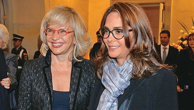 Cecilia Álvarez y Gina Parody