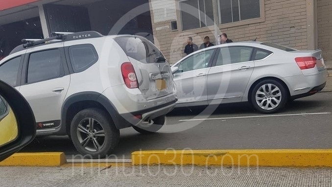 Choque en la calle 30 con la carrera 65.