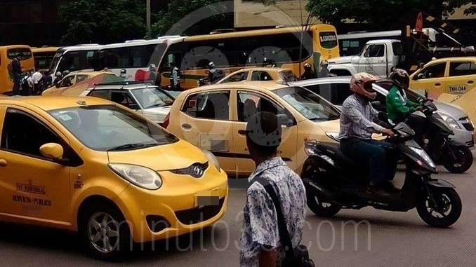 Choque múltiple en la Oriental.