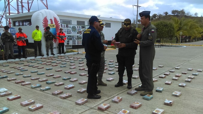 Clorhidrato de Cocaína incautada en Necoclí.