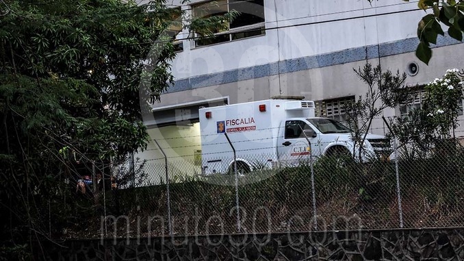 Hospital Pablo Tobón Uribe. CTI de la Fiscalía. Inspección del cadáver.