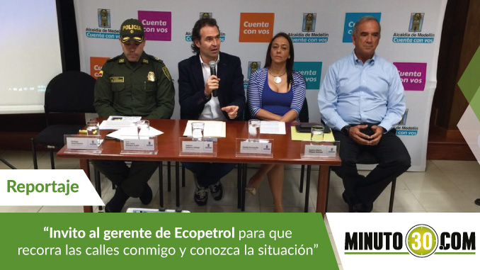 Hoy la reducción de vehículos en las vías es superior al 30%