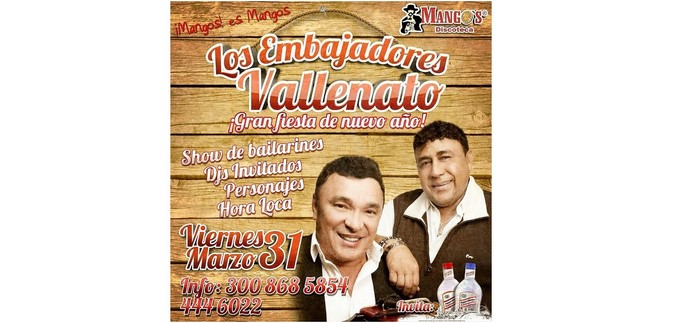 Estos son los afortunados que asistirán al concierto de Los Embajadores Vallenato