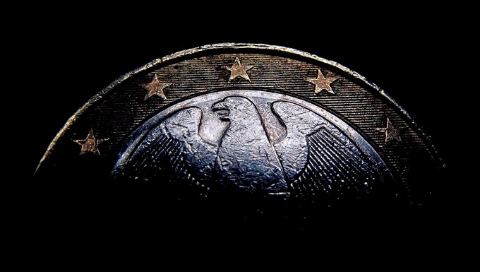 Moneda de un euro alemán. EFE/Archivo