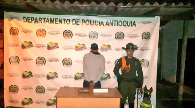 FOTOS: Tres capturados en Guarne en poder de 6.000 gramos de marihuana 4 Capturado en Guarne con marihuana