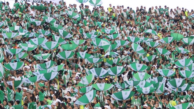 hinchas de atletico nacional