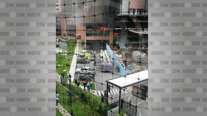 Incendio en Rodeo Alto.