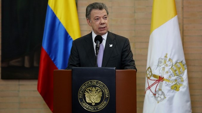 Juan Manuel Santos, presidente de Colombia.