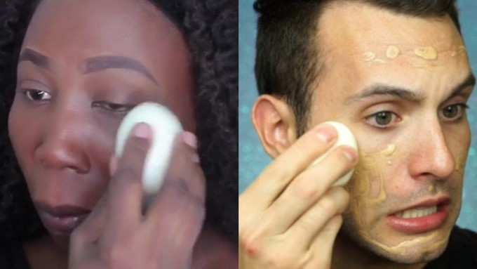 Maquillarse con huevo cocido, la nueva tendencia de los ‘makeup artist’