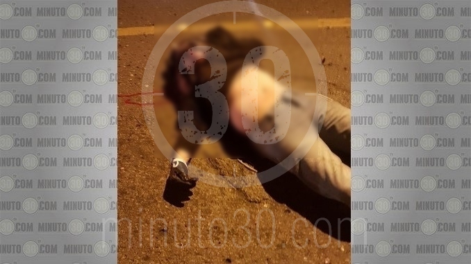 Motociclista muerto en Los Balsos.