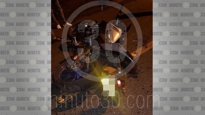Motociclista muerto en Los Balsos.