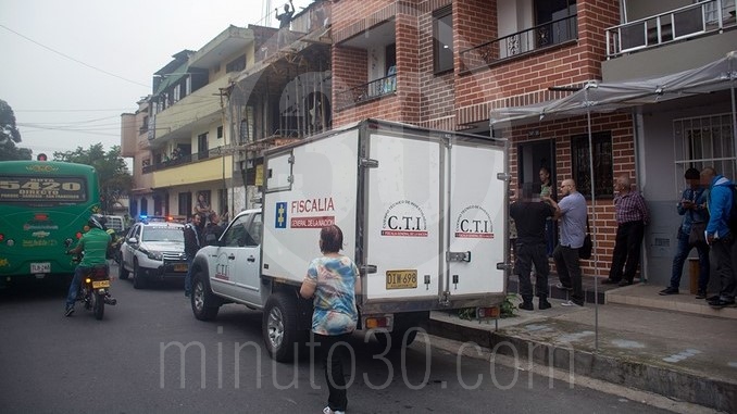 Mujer asesinada por el marido en Itagüí.