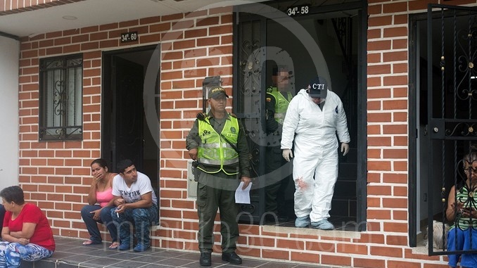 Mujer asesinada por el marido en Itagüí.