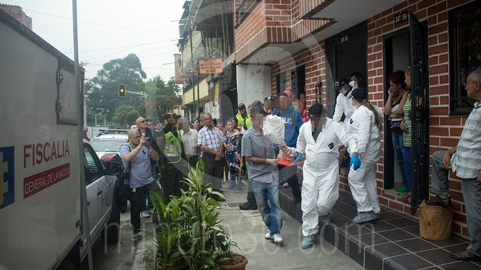 Mujer asesinada por el marido en Itagüí.