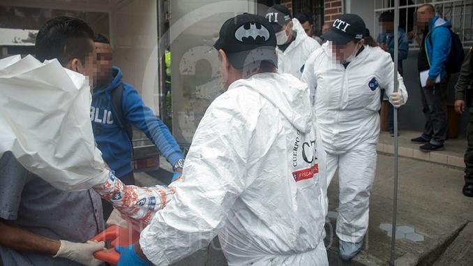 Mujer asesinada por el marido en Itagüí.