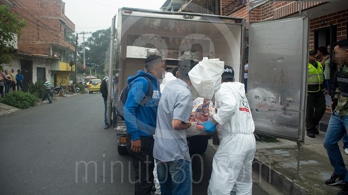 Mujer asesinada por el marido en Itagüí.