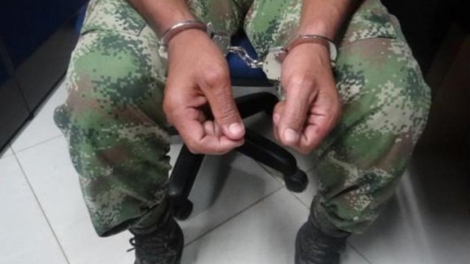 Capturan a soldado profesional por secuestro extorsivo