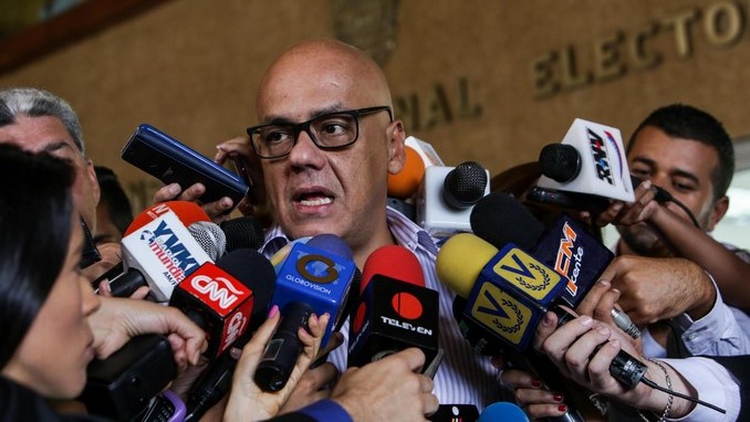 alcalde de caracas jorge rodriguez