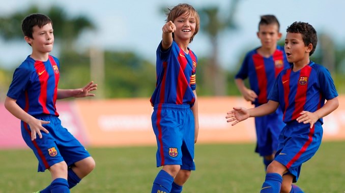 Barcelona tendrá una escuela de fútbol en Colombia 2 Barcelona Infantil 4