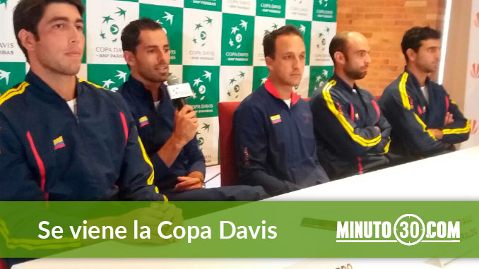 Equipos de Colombia y Chile fueron presentados en sociedad 1 Colombia Copa Davis