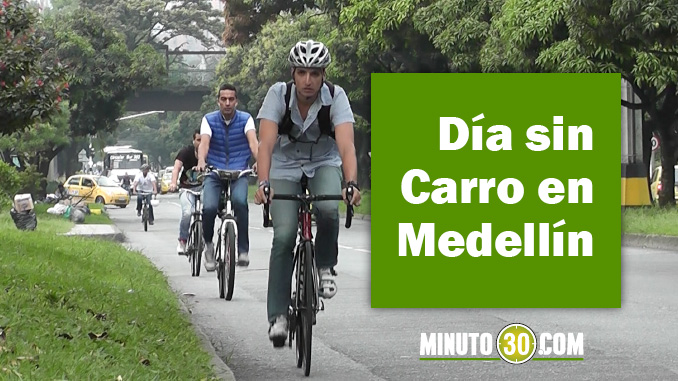 Así acatan los paisas el Día sin Carro