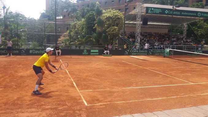 Chile le empató la serie a Colombia en la Copa Davis 3 Eduardo Struvay