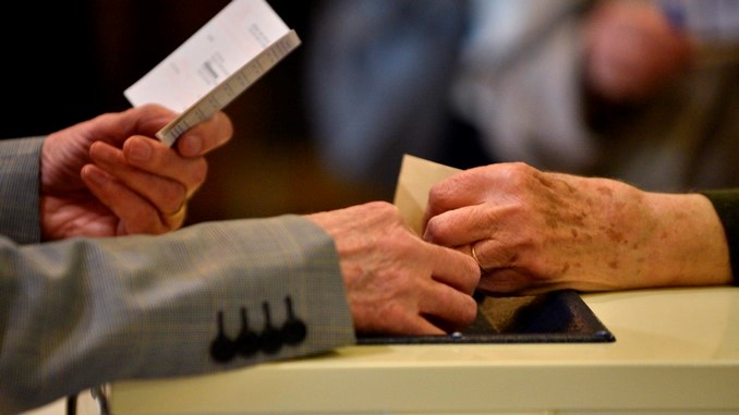 First round of the French presidential elections 2017