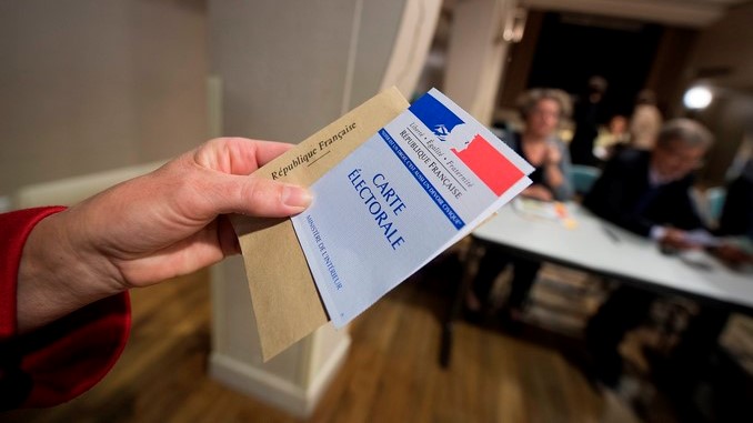 First round of the French presidential elections 2017
