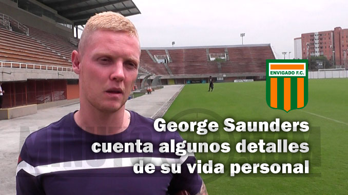 Saunders se enamoró en Colombia y está feliz en Medellín 3 George Saunder