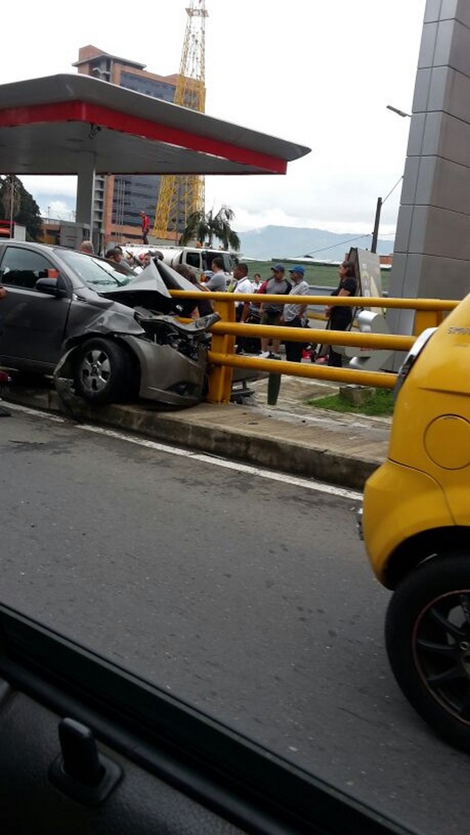 accidente el tesoro