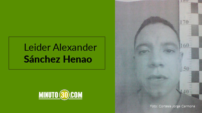 Leider Alexander Sánchez Henao