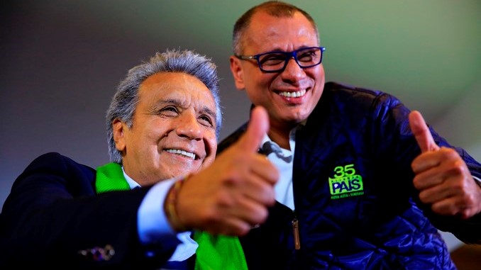 UN SONDEO DECLARA GANADOR A LASSO Y OTRO A MORENO EN PRESIDENCIALES DE ECUADOR