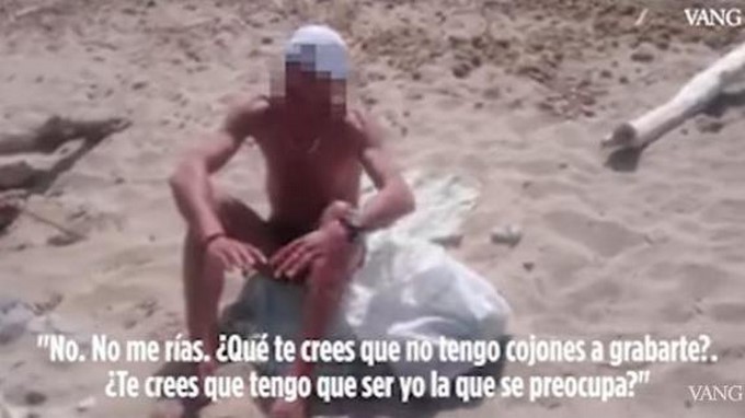 EN VÍDEO. Lo grabó mientras hacía algo denigrante hacia ella