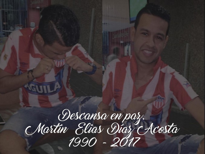 Junior le rindió homenaje a Martín Elías 2 Martin Elias Junior Copiar