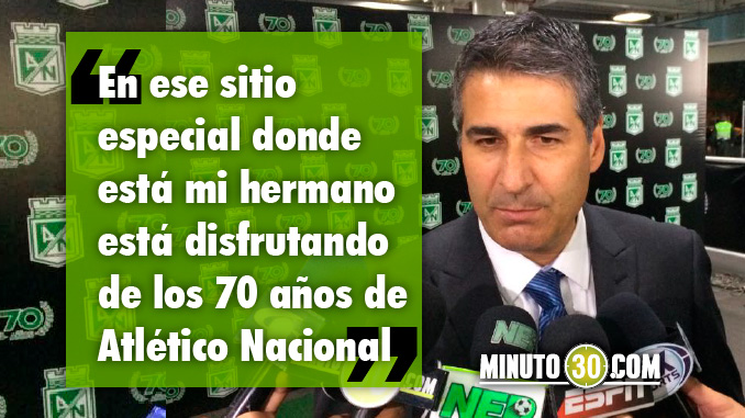 'Sachi' ganó títulos con Nacional como jugador, asistente y DT, lo que lo llena de orgullo 3 Santiago Escobar jpeg